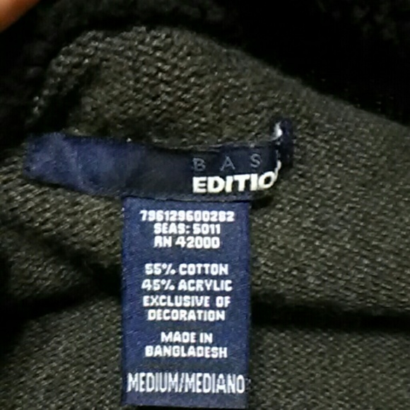 Basic Editions men's sweater - Picture 2 of 3
